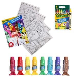 NEW Crayola Limited Edition Retired Colors Full Set Bundle Sharpeners Book